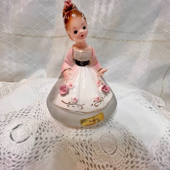 Josef Originals Vintage GREECE Little Internationals Girl Figurine - Picture 2 of 10